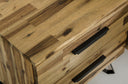 Sala Modern Light Wood Dresser & Mirror Set