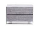 Arlene Modern Grey Elm Nightstand