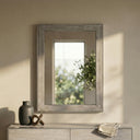 Charlene Modern Grey Elm & Stainless Steel Bedroom Set