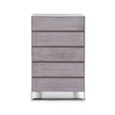Arlene Modern Grey Elm Mirror