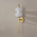 Aged Brass Barrow Wall Sconce 8.5" by Hudson Valley, view 2