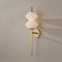 Aged Brass Barrow Wall Sconce 8.5" by Hudson Valley, view 3