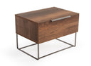 Lorenzo Italian Modern Light Oak 4-Piece Bedroom Set