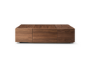 Leslie Modern Walnut Coffee Table