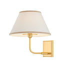 Aged Brass Durland Wall Sconce 10.5" by Hudson Valley