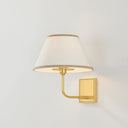 Aged Brass Durland Wall Sconce 10.5" by Hudson Valley, view 2