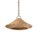 Bronze Leaf Baychester Pendant 22" by Hudson Valley