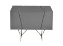 Chrysler Modern Grey Nightstand