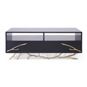 Legend Modern Black & Gold Coffee Table