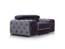 Trisha Modern Grey Fabric Chair