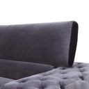 Trisha Modern Grey Fabric Chair
