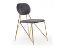 Carol Modern Grey Fabric Dining Chair (Set of 2)