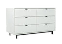 Valencia Contemporary White Dresser