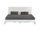 Valencia Contemporary White Bed