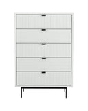 Valencia Contemporary White Chest