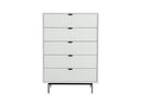 Valencia Contemporary White Chest