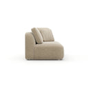 Sasso Raf Loveseat - Oatmeal by Caracole, view 3