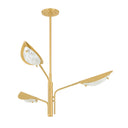 Aged Brass Levin Chandelier 40" by Hudson Valley