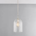 Polished Nickel Belleville Pendant 10" by Hudson Valley, view 3