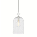 Polished Nickel Belleville Pendant 10" by Hudson Valley