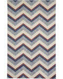 Bermuda II 0780F Blue/Ivory