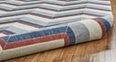 Bermuda II 0780F Blue/Ivory