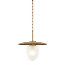Patina Brass Maplecrest Pendant 20" by Hudson Valley