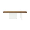 Fulton - Modern Beige Lounge Chair & Ottoman