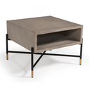 Walker Modern Concrete & Metal Nightstand