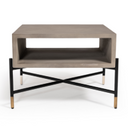 Mars - Modern Grey & Dark Grey Fabric Sofa