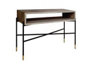 Fargo - Modern Ceramic & Grey Walnut Console Table