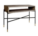 Walker Modern Concrete & Metal End Table