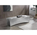 Anvil Modern Brushed Stainless Steel End Table
