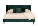 Palermo - Italian Modern Faux Concrete & Walnut Bedroom Set