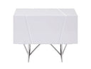 Chrysler Modern White Nightstand