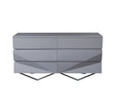 Duke - Modern Grey Mirror