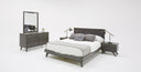 Soria Modern Grey Wash Bedroom Set