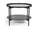 Anvil Modern Brushed Stainless Steel Coffee Table