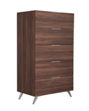 Brooklyn Italian Modern Walnut Chest