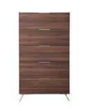 Brooklyn Italian Modern Walnut Chest