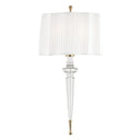 Aged Brass Tipton Wall Sconce 12" by Hudson Valley