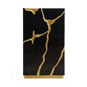 Aspen Modern White & Gold Chest
