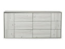 Asus - Italian Modern White Washed Oak Dresser
