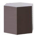 Newmont - Modern Medium Light Grey High Gloss End Table