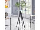 Dallas - Modern Brushed Stainless Steel Dining Table