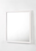 Bryan - Modern White Mirror