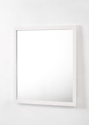 Bryan - Modern White Mirror