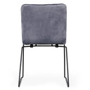 Yannis - Modern Grey Fabric Dining Chair (Set of 2)