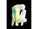 Modern Colorful Kneeling Sculpture