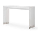 Corbett - Contemporary White Bar Table